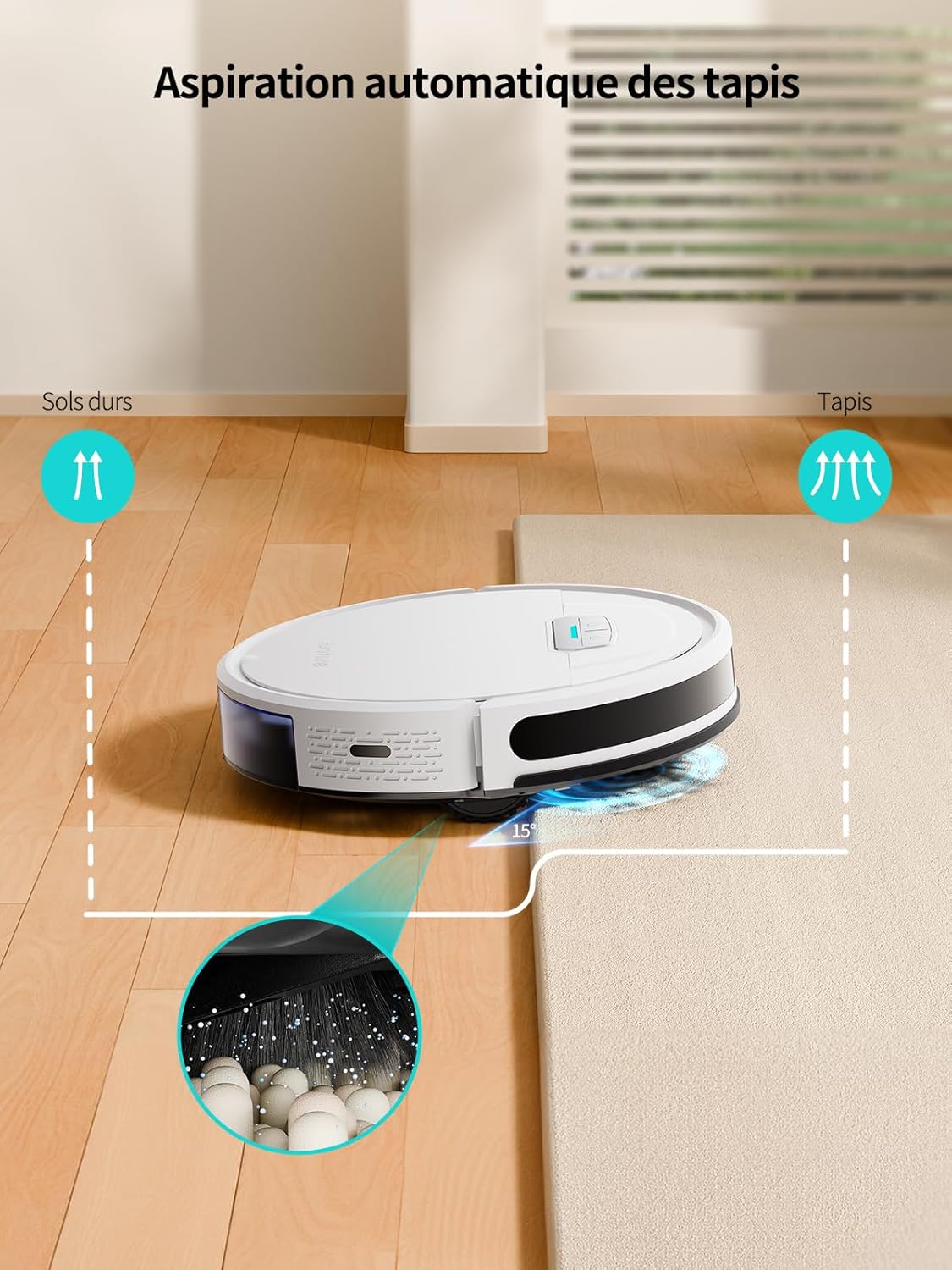 Aspirateur robot Honiture G20